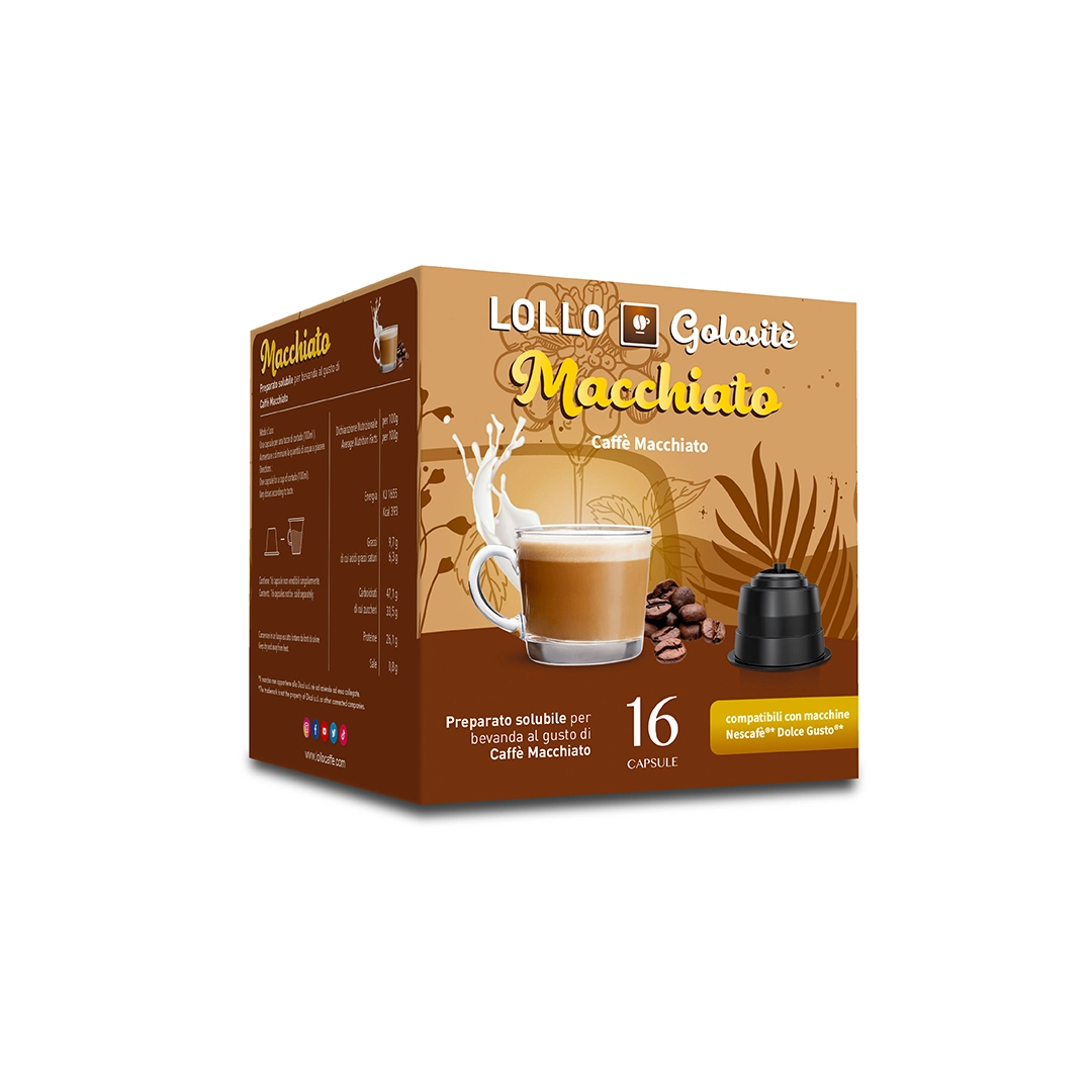 Capsule Compatibili Nescafè Dolce Gusto Cortado Lollo 16