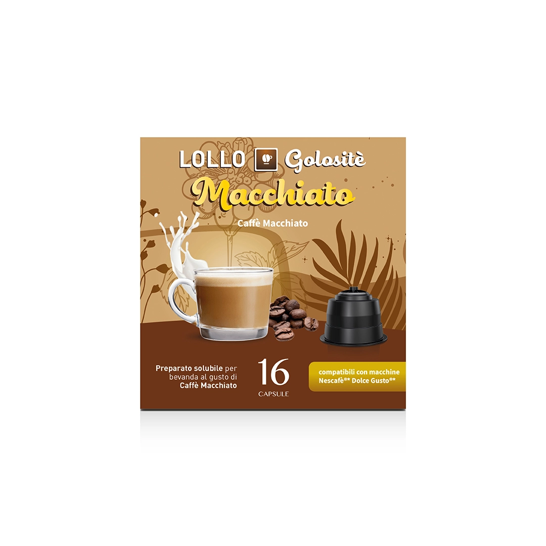 Capsule Compatibili Nescafè Dolce Gusto Cortado Lollo 16