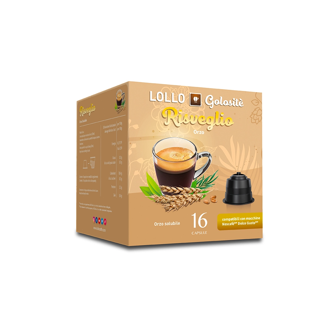 Capsule Compatibili Nescafè Dolce Gusto Orzo Lollo 16