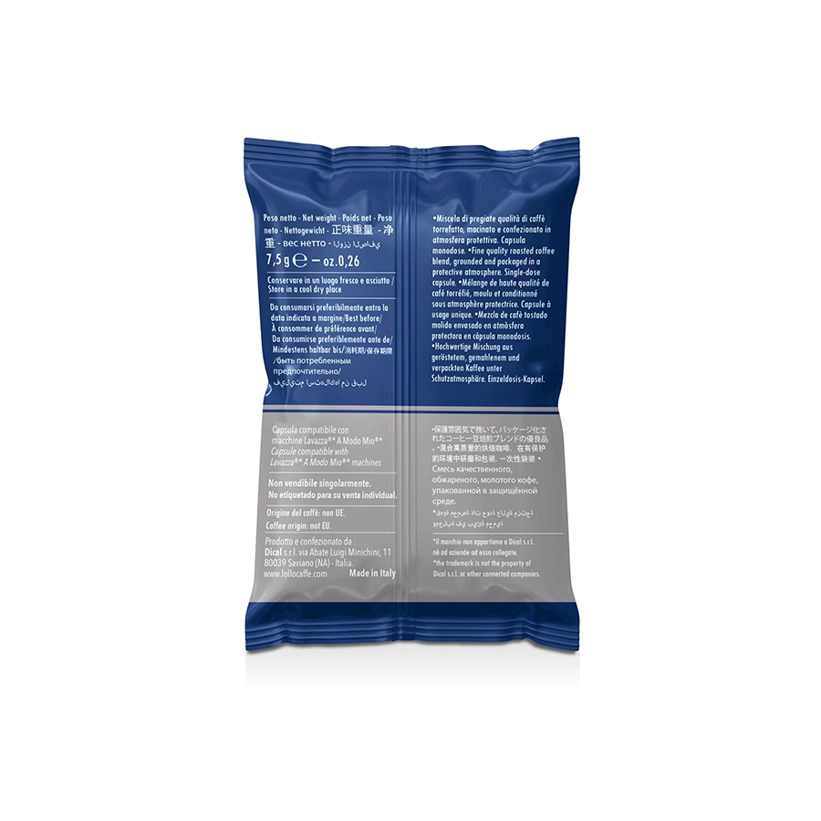 Capsule Lollo Caffè Compatibili Lavazza A Modo Mio Caffè Argento 100