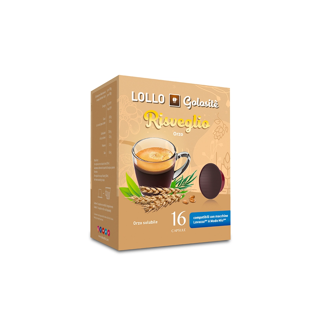 Capsule Lollo Caffè Compatibili Lavazza A Modo Mio Orzo 48