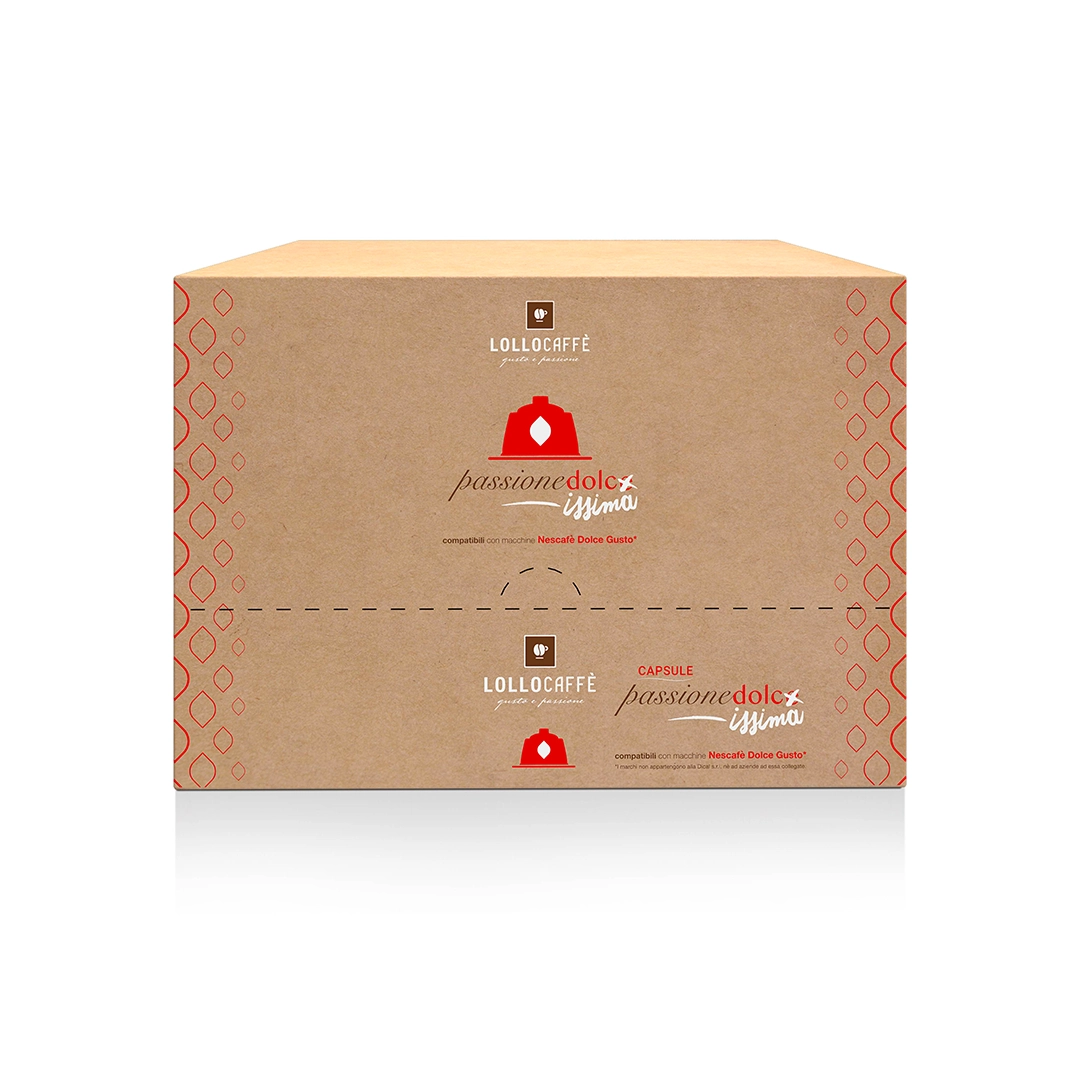 Capsule Lollo Caffè compatibili Nescafè dolce gusto Miscela Classica 16