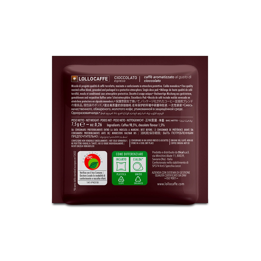 Cialde Lollo Caffè Cioccolato 30