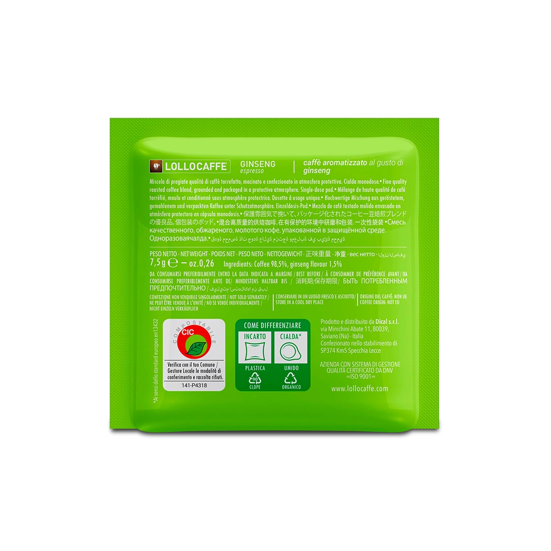 Cialde Lollo Caffè Ginseng 30