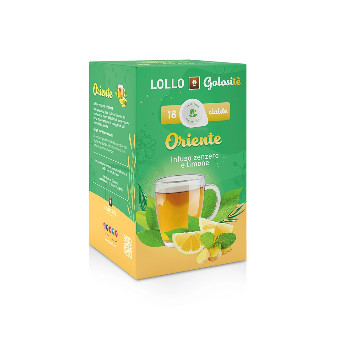 Cialde Lollo Caffè Golositè Oriente Zenzero e Limone 18