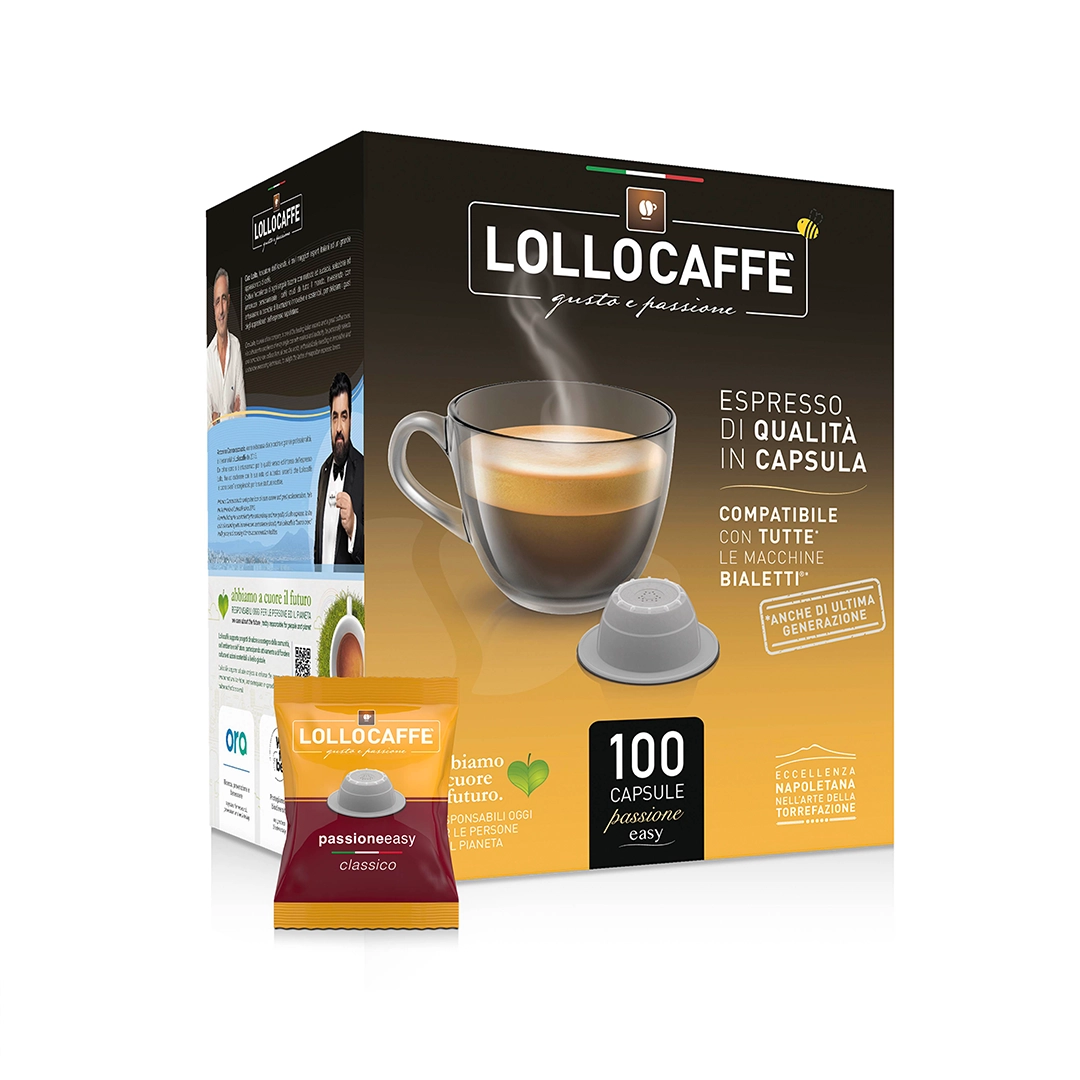 Capsule Lollo Compatibili Bialetti Classica 100