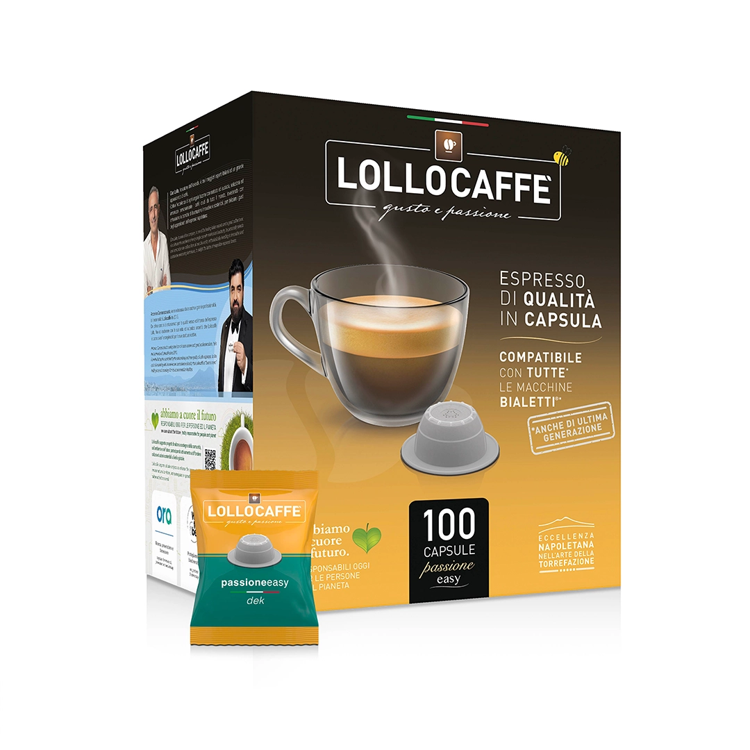 Capsule Lollo Compatibili Bialetti Dek 100