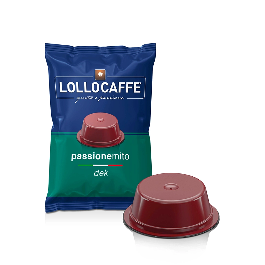 Capsule Lollo Caffè Decaffeinato Passione Mio compatibili Lavazza A Modo Mio 100