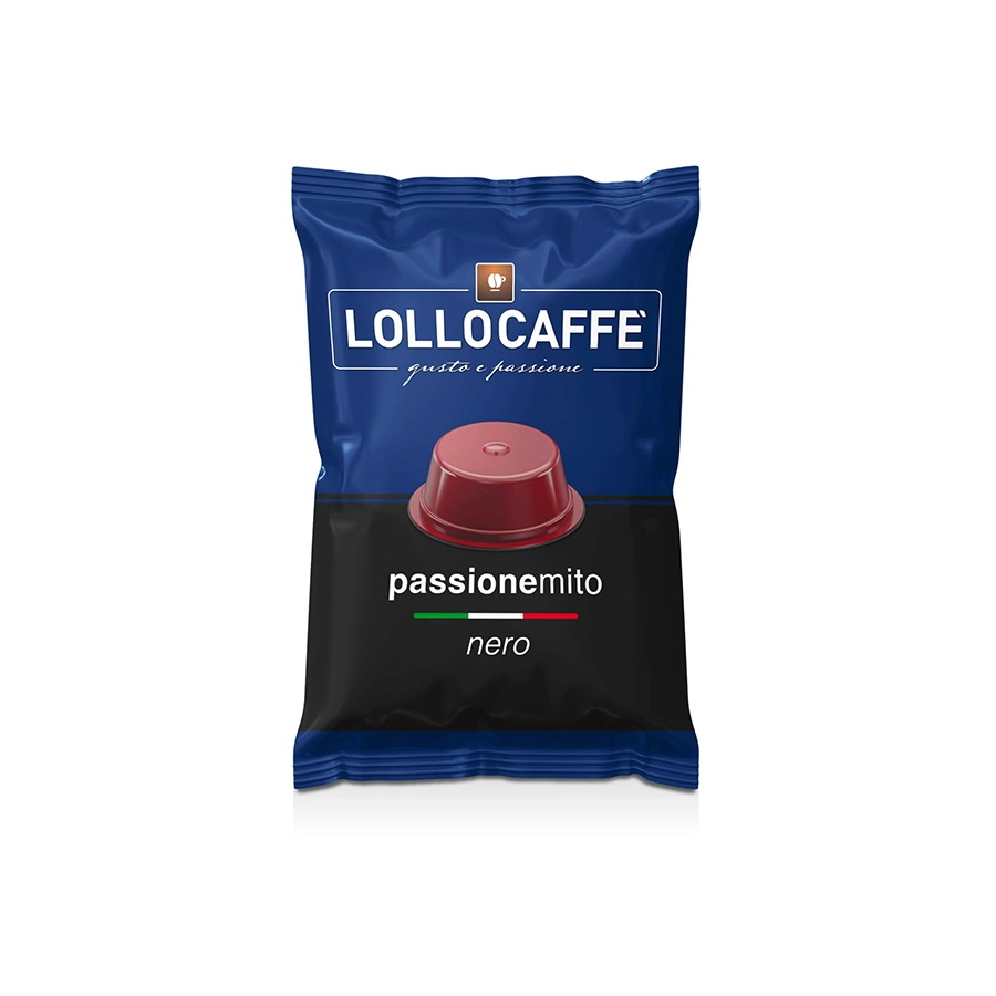 Capsule Lollo Caffè Nero Passione Mio compatibili Lavazza A Modo Mio 100