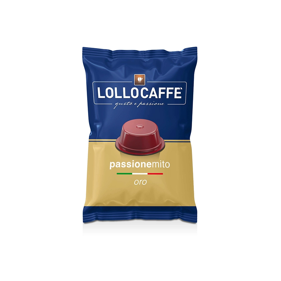 Capsule Lollo Caffè Oro Passione Mio compatibili Lavazza A Modo Mio 100