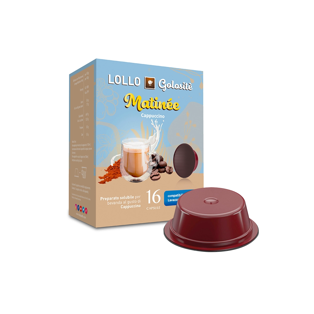 Capsule Lollo Cappuccino Passione Mio compatibili Lavazza A Modo Mio 16