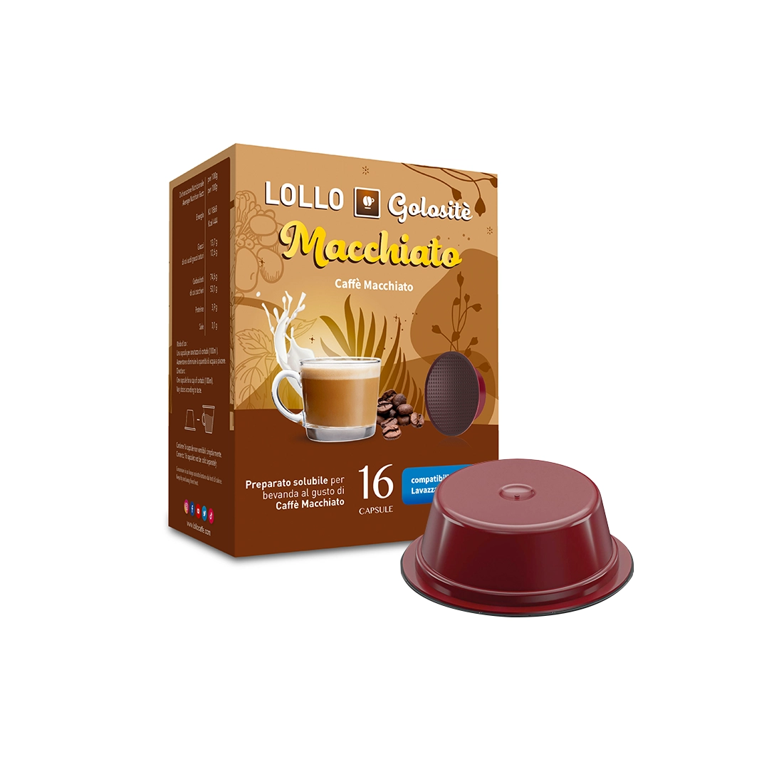 Capsule Lollo Cortado Compatibili Lavazza A Modo Mio 16