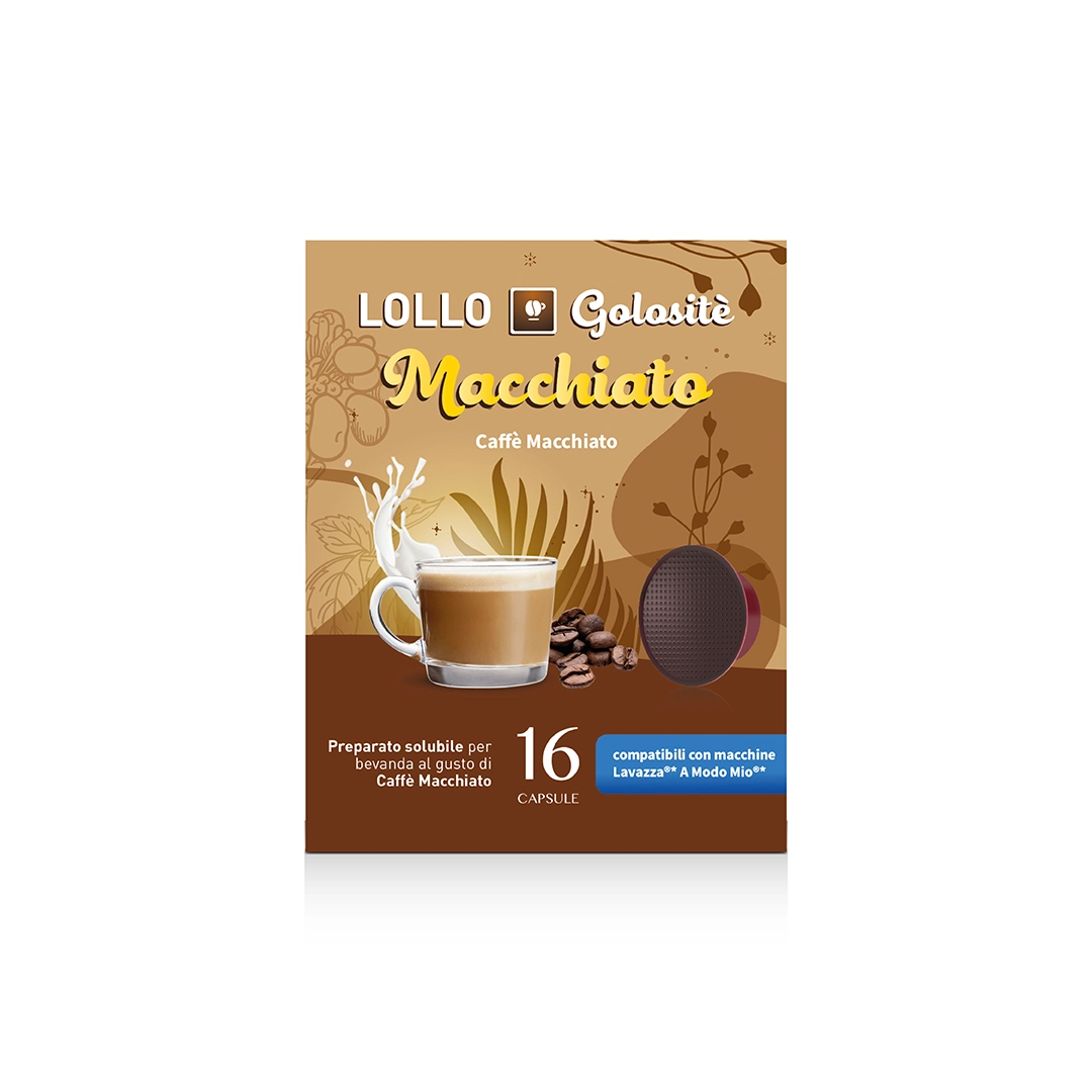 Capsule Lollo Cortado Compatibili Lavazza A Modo Mio 16