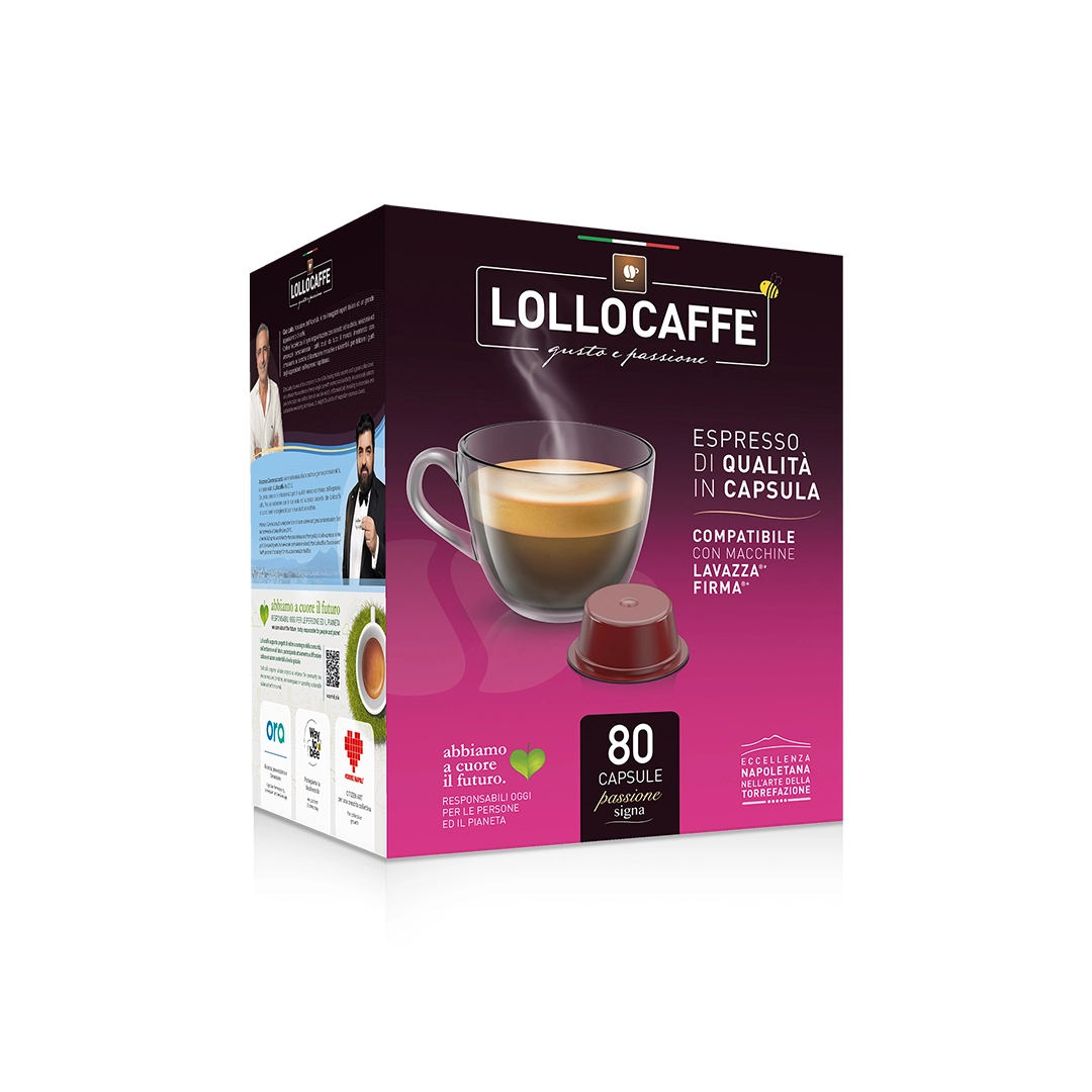 Capsule Lollo Compatibili Lavazza Firma Dek 80