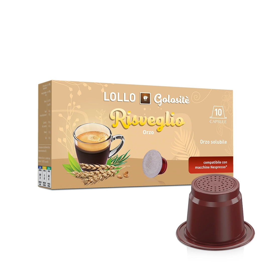 Capsule Lollo Orzo compatibili Nespresso 10
