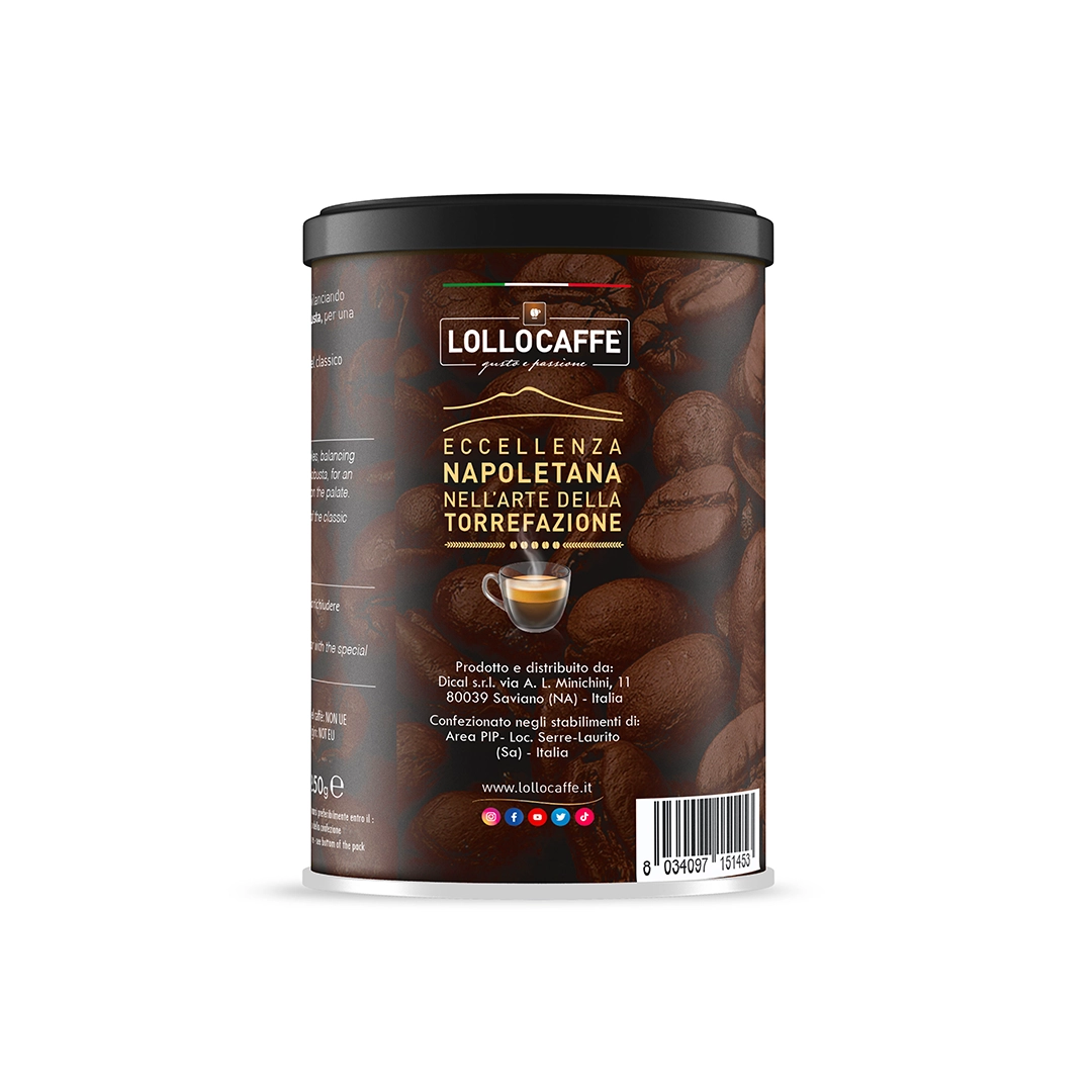 Lollo Caffe Barattolo Macinato Classica 250