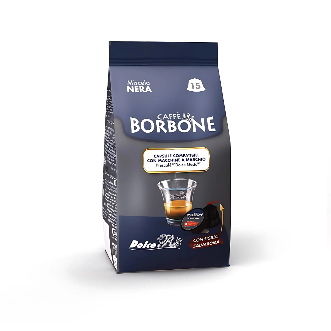 Capsule Borbone Compatibili Nescafè Dolce Gusto Nera 90