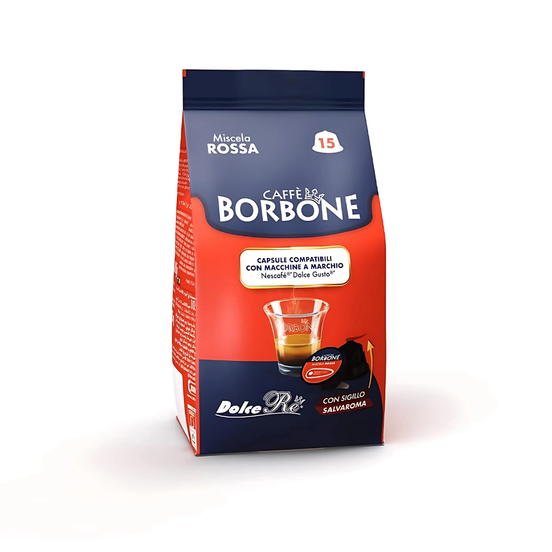 Capsule Borbone compatibili Nescafè Dolce Gusto Rossa 90