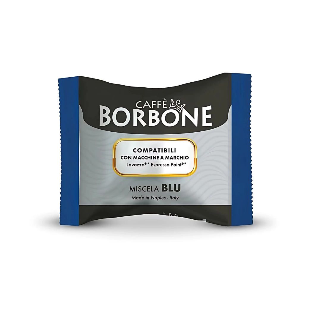 Capsule Caffè Borbone Blu compatibili Lavazza Espresso Point 100