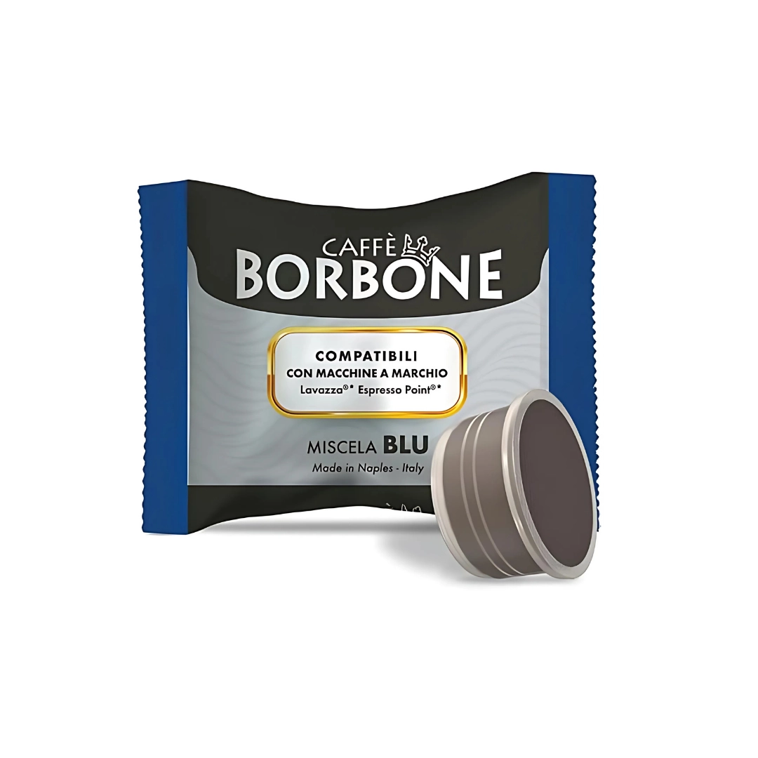 Capsule Caffè Borbone Blu compatibili Lavazza Espresso Point 100