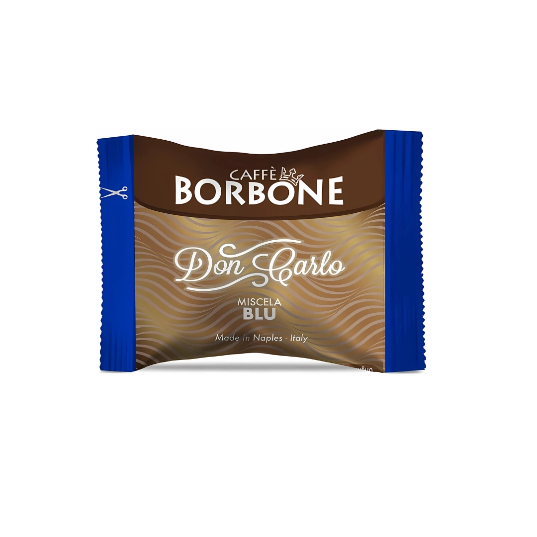 Capsule Caffè Borbone Don Carlo Blu compatibili Lavazza A Modo Mio 100