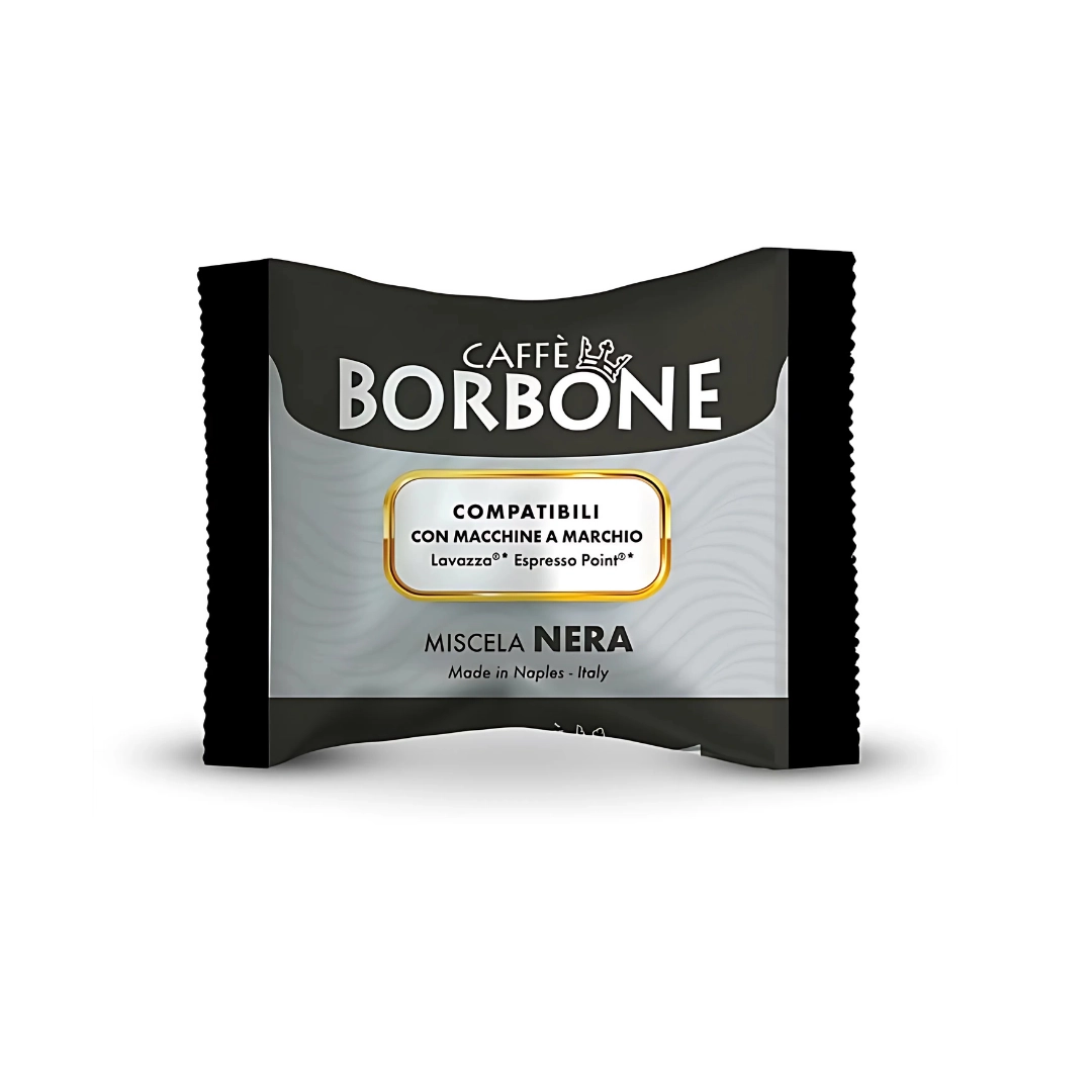 Capsule Caffè Borbone Nero compatibili Lavazza Espresso Point 100
