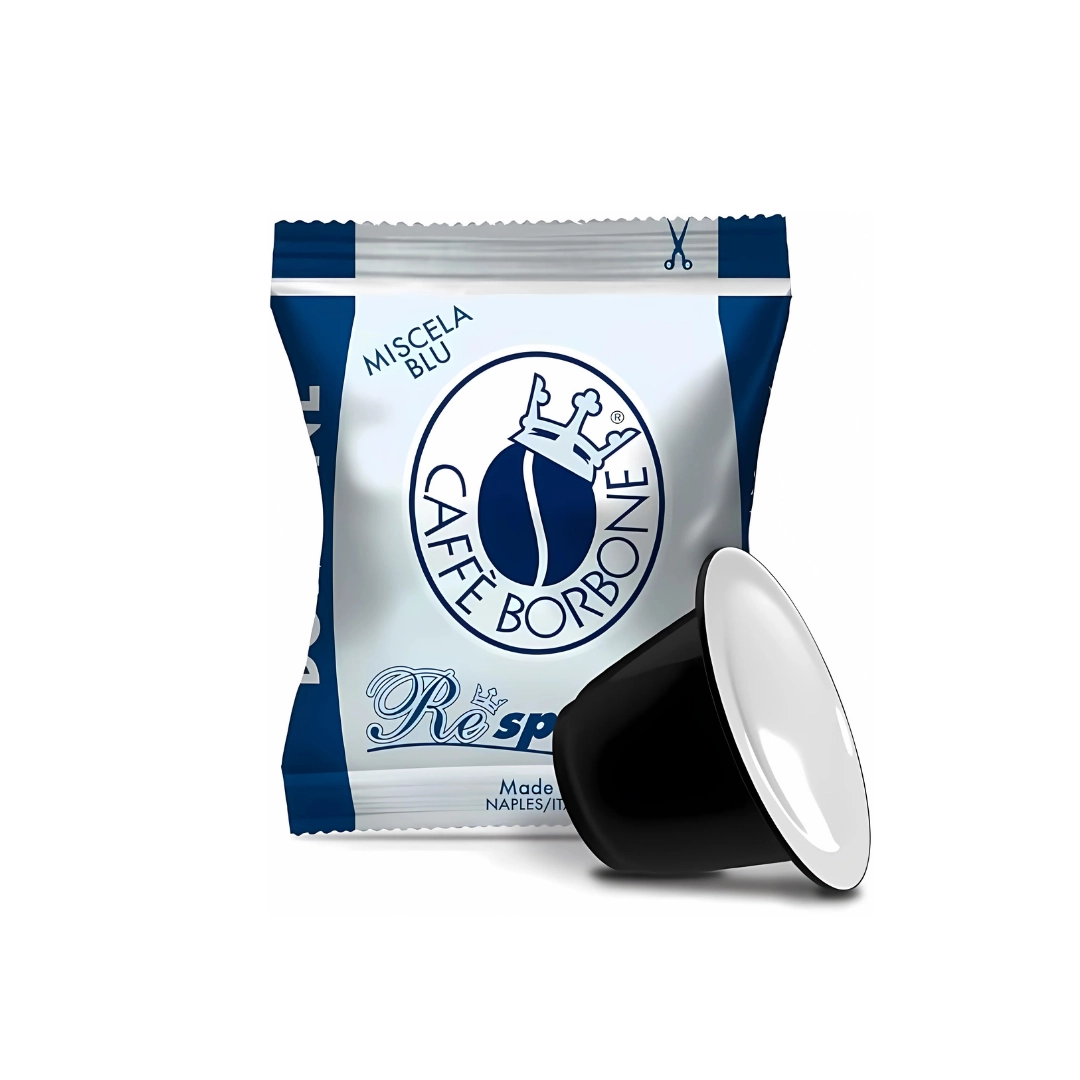 Capsule Caffè Borbone Respresso Blu compatibili Nespresso 100