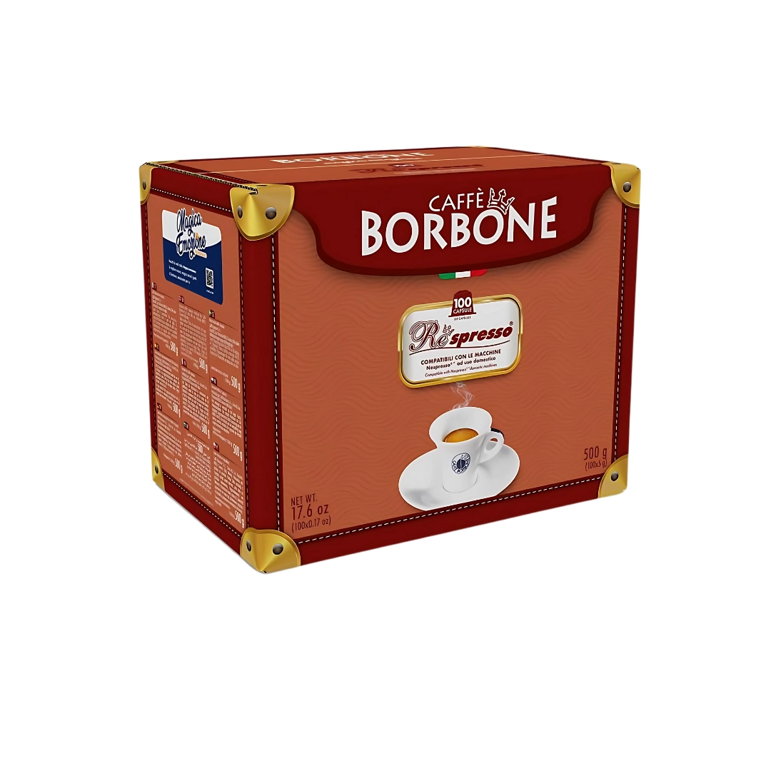 Capsule Caffè Borbone Respresso Blu compatibili Nespresso 100