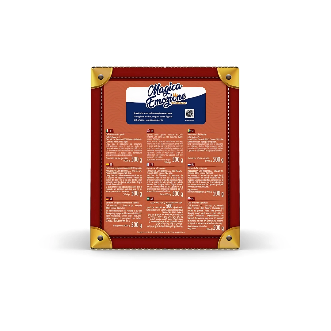 Capsule Caffè Borbone Respresso Blu compatibili Nespresso 100