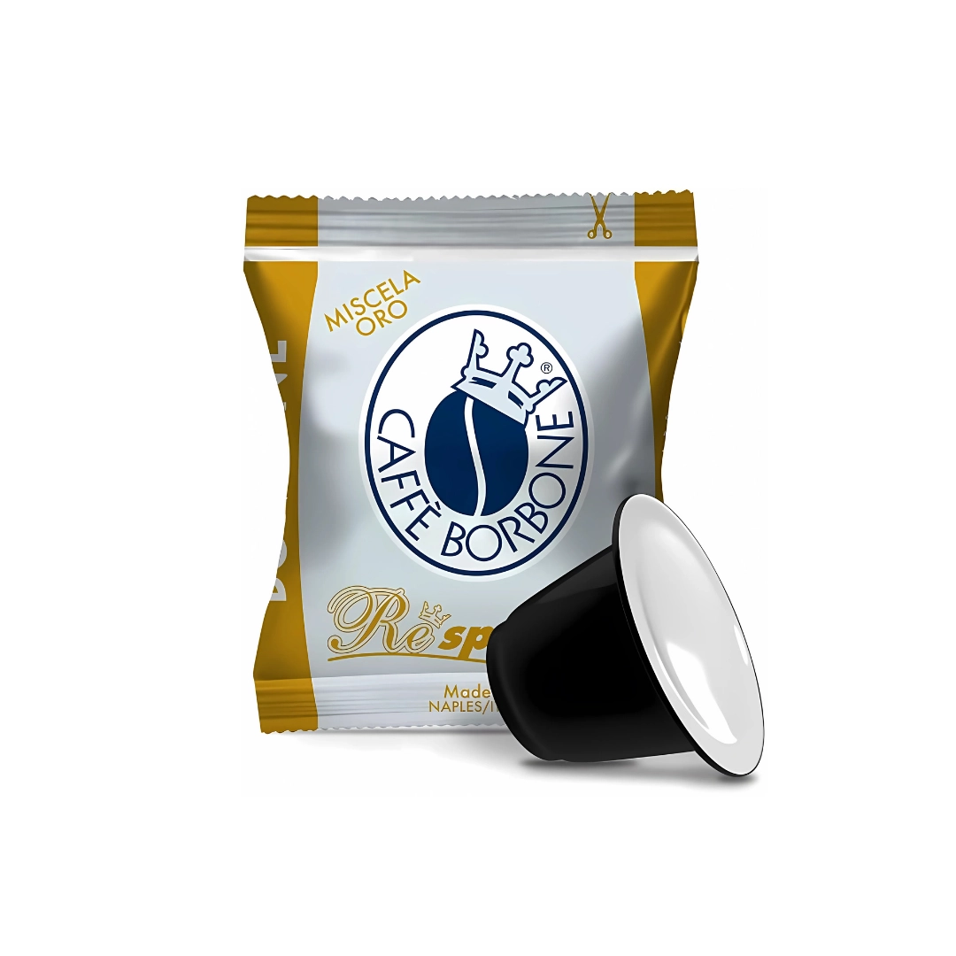 Capsule Caffè Borbone Respresso Oro compatibili Nespresso 100