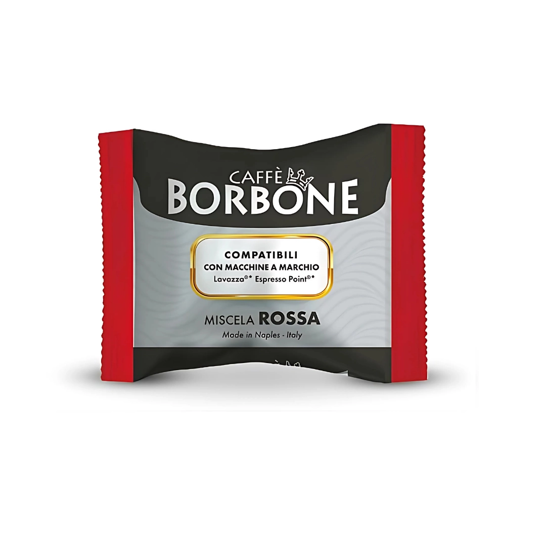 Capsule Caffè Borbone Rosso compatibili Lavazza Espresso Point 100