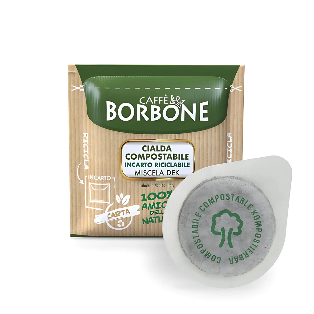 Cialde Caffe Borbone Decaffeinato Verde 150