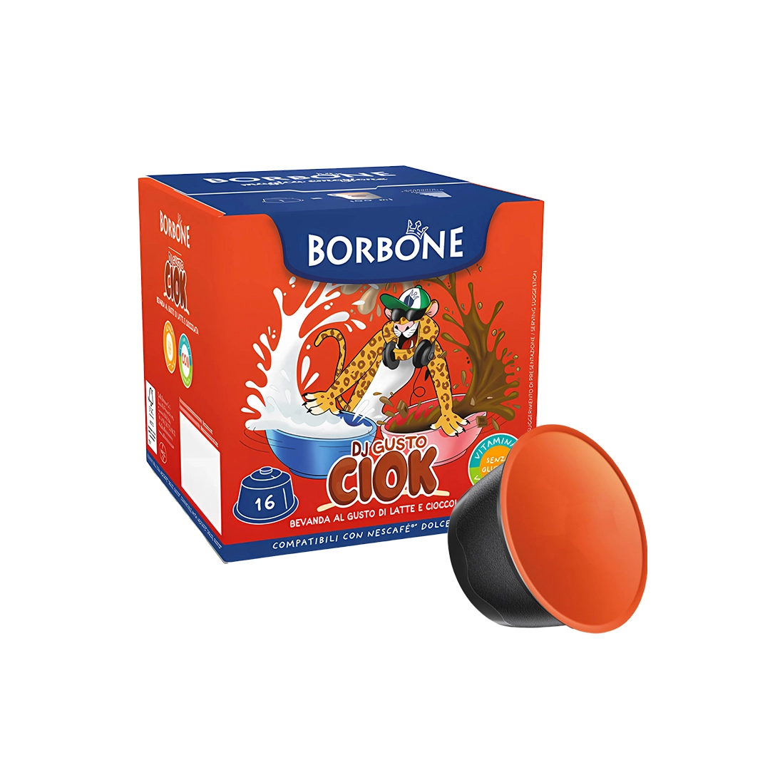 Capsule Borbone Compatibili Dolce Gusto Dj Gusto Ciok 16