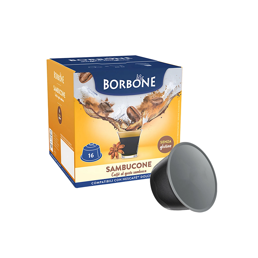 Capsule Borbone Compatibili Dolce Gusto Caffè alla Sambuca 16
