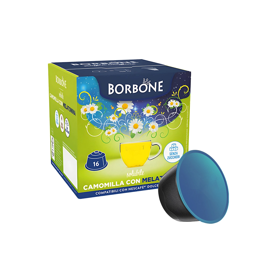 Capsule Borbone Compatibili Dolce Gusto Camomilla 16