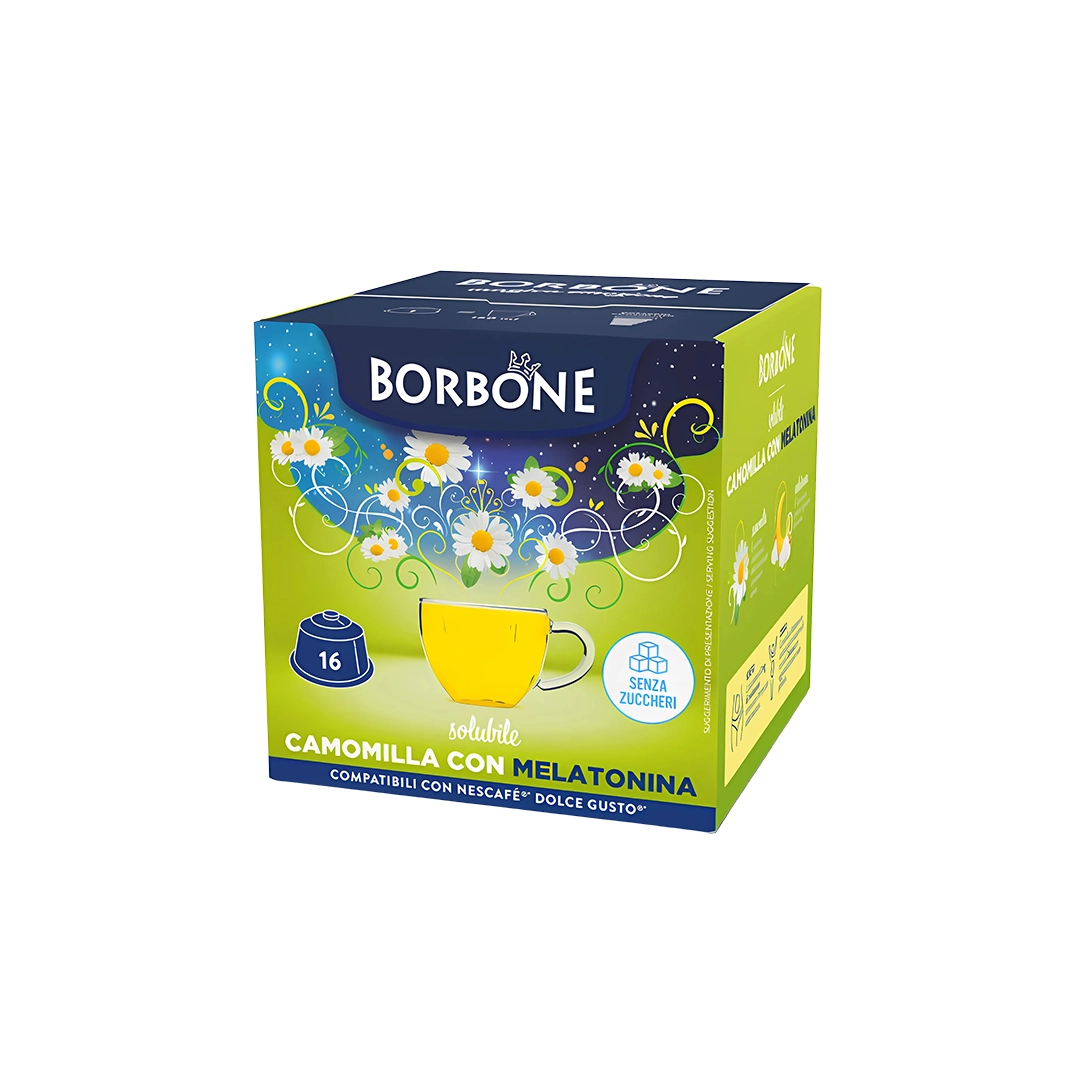 Capsule Borbone Compatibili Dolce Gusto Camomilla 16