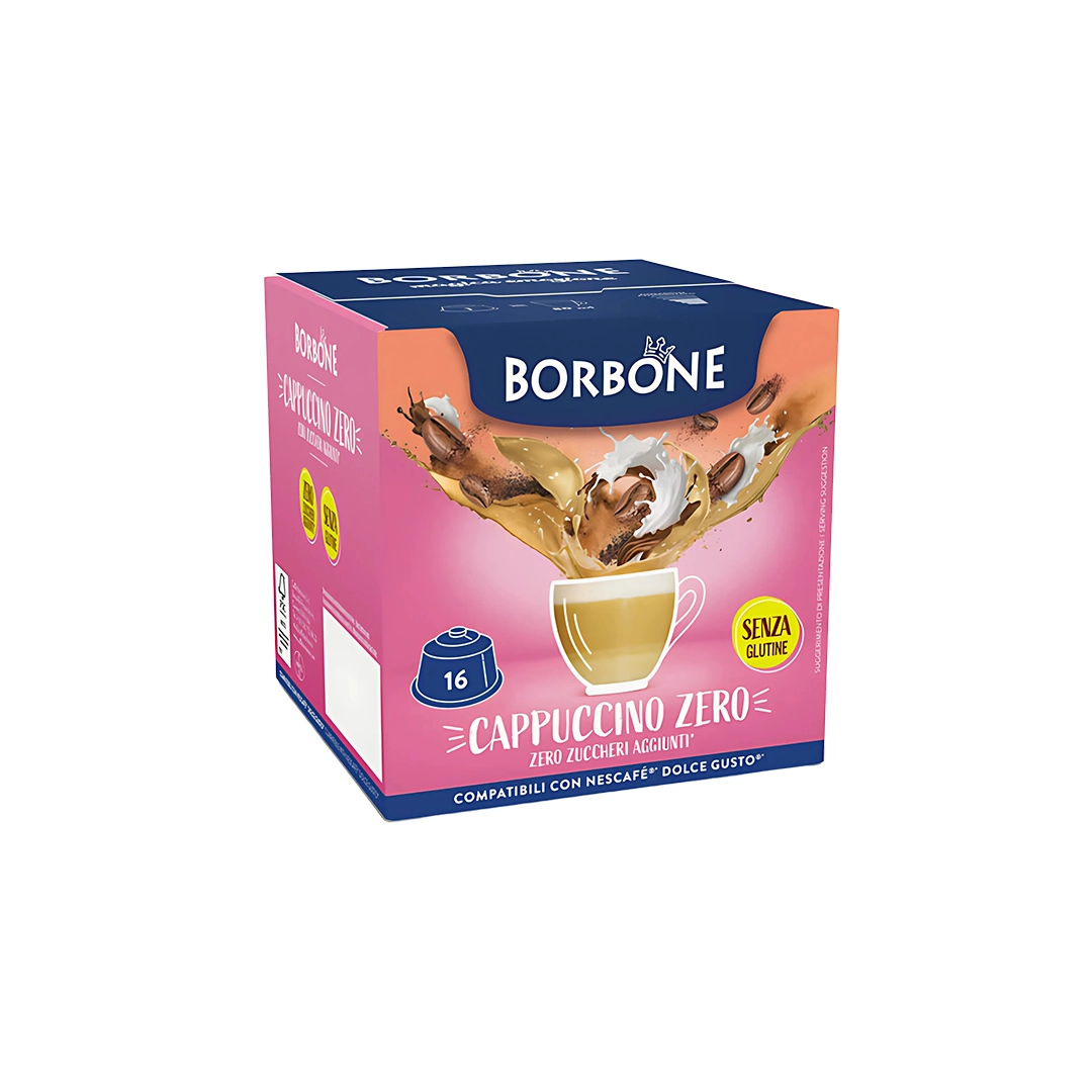 Capsule Borbone Compatibili Dolce Gusto Cappuccino Zero 16