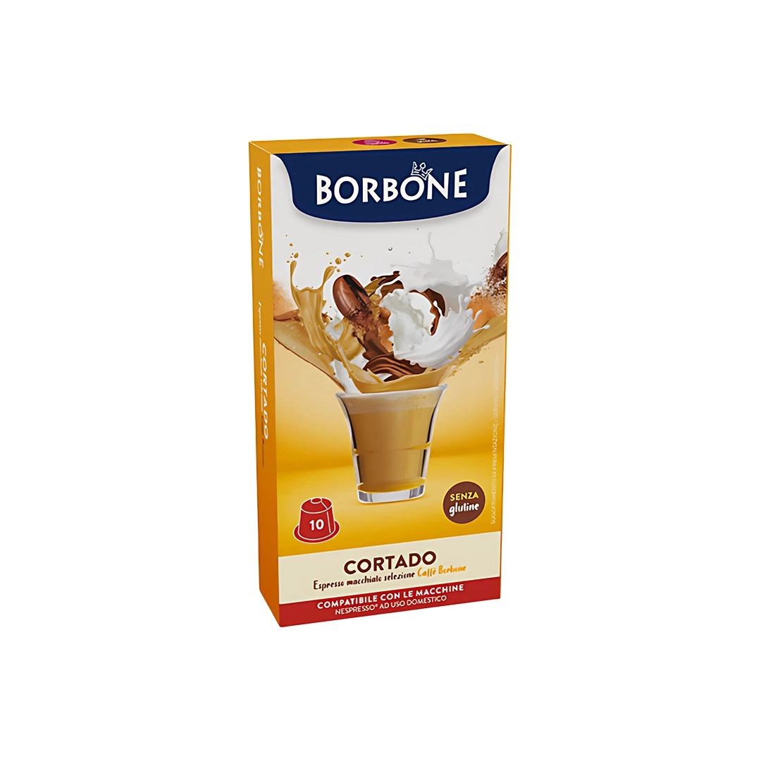 Capsule Borbone Compatibili Nespresso Caffè Macchiato Cortado 10