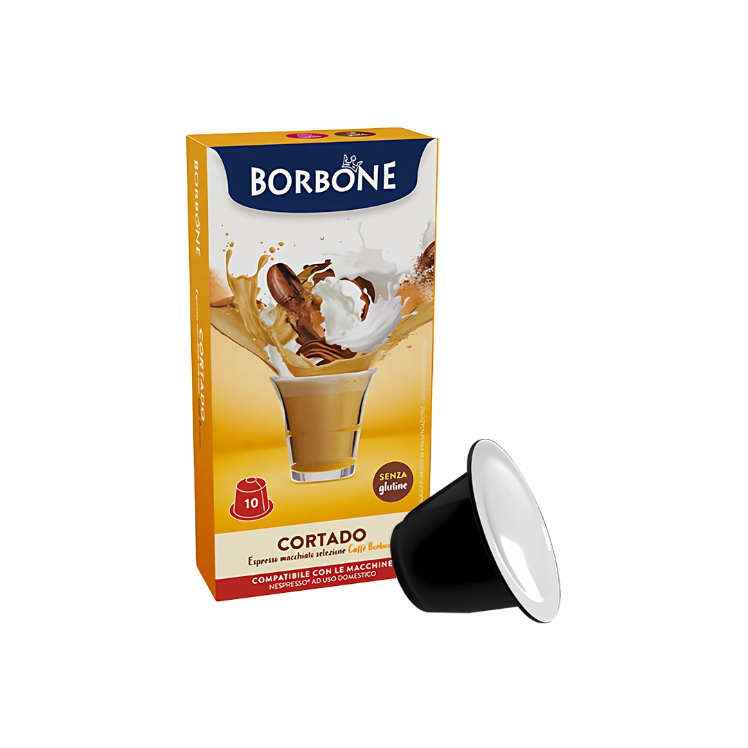 Capsule Borbone Compatibili Nespresso Caffè Macchiato Cortado 10