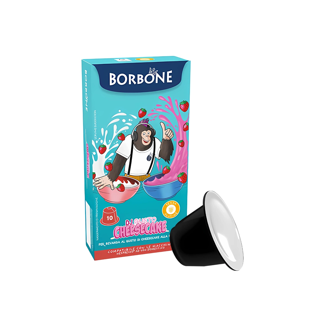 Capsule Borbone Compatibili Nespresso Dj Cheescake 10