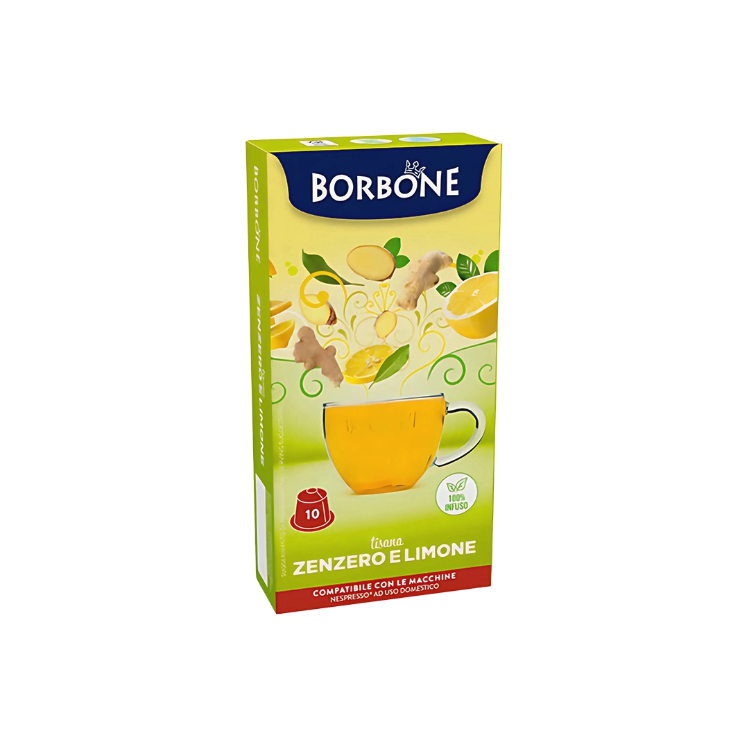 Capsule Borbone Compatibili Nespresso Tisana Zenzero e Limone 10