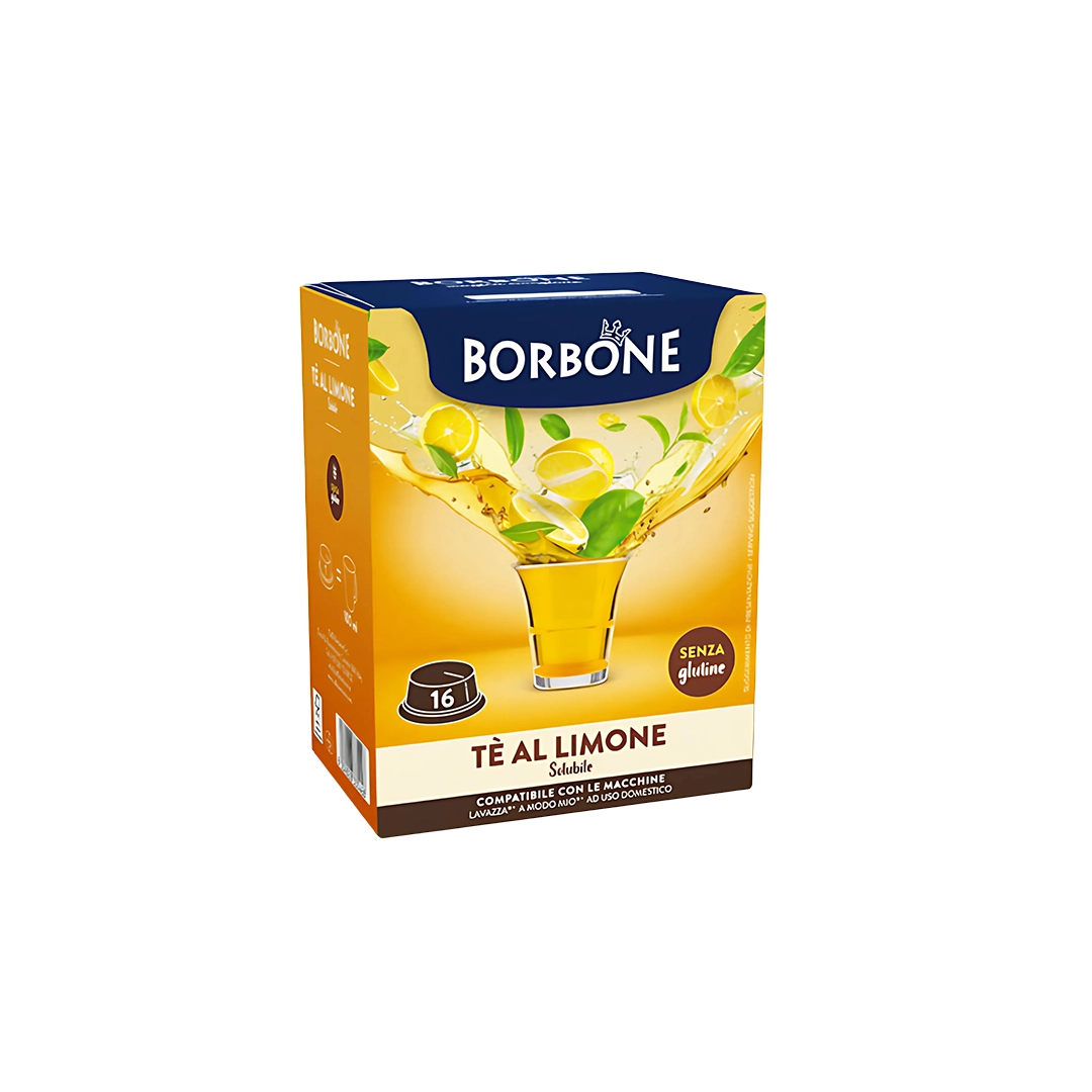 Capsule Borbone Compatibili Lavazza A Modo Mio Tè al Limone 16