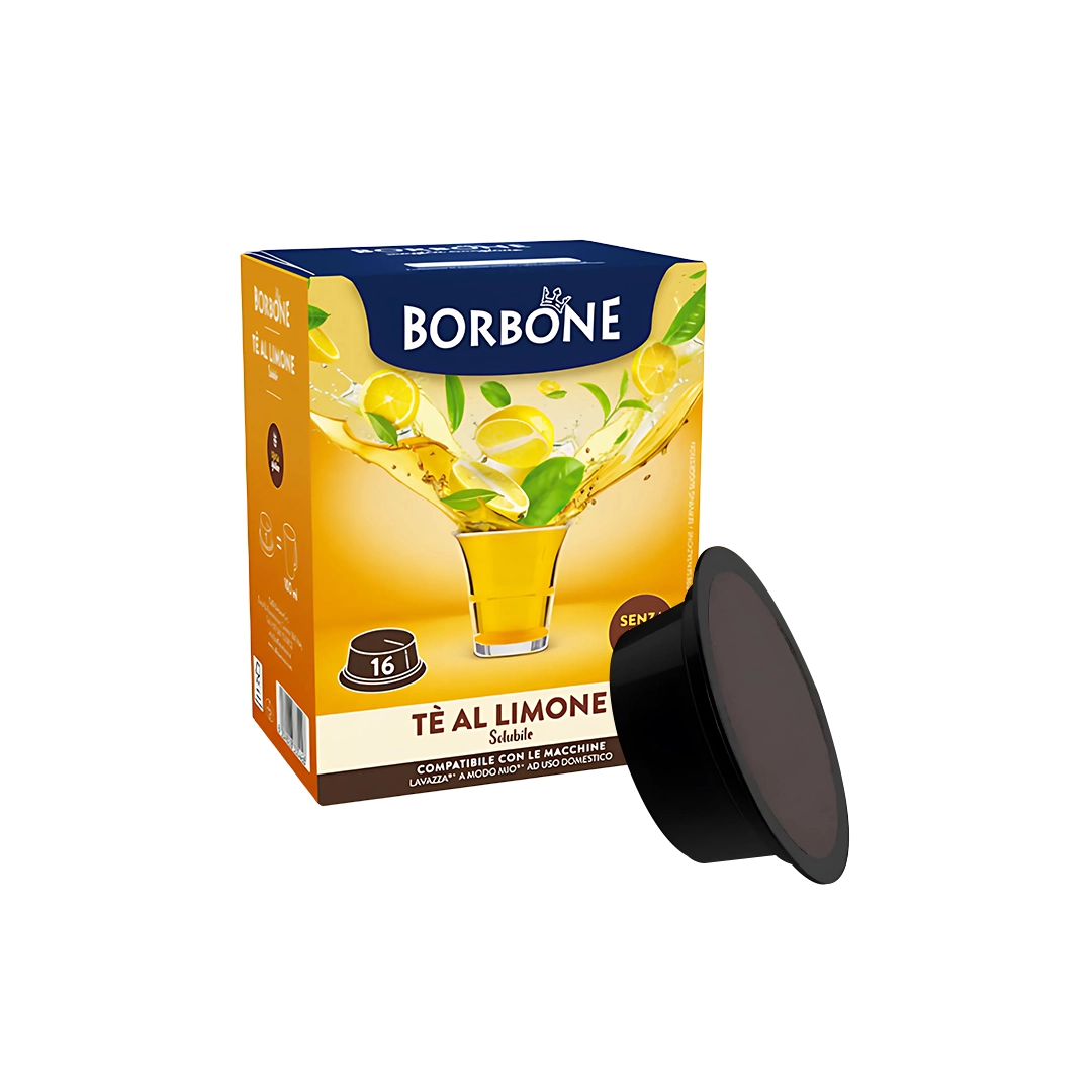 Capsule Borbone Compatibili Lavazza A Modo Mio Tè al Limone 16
