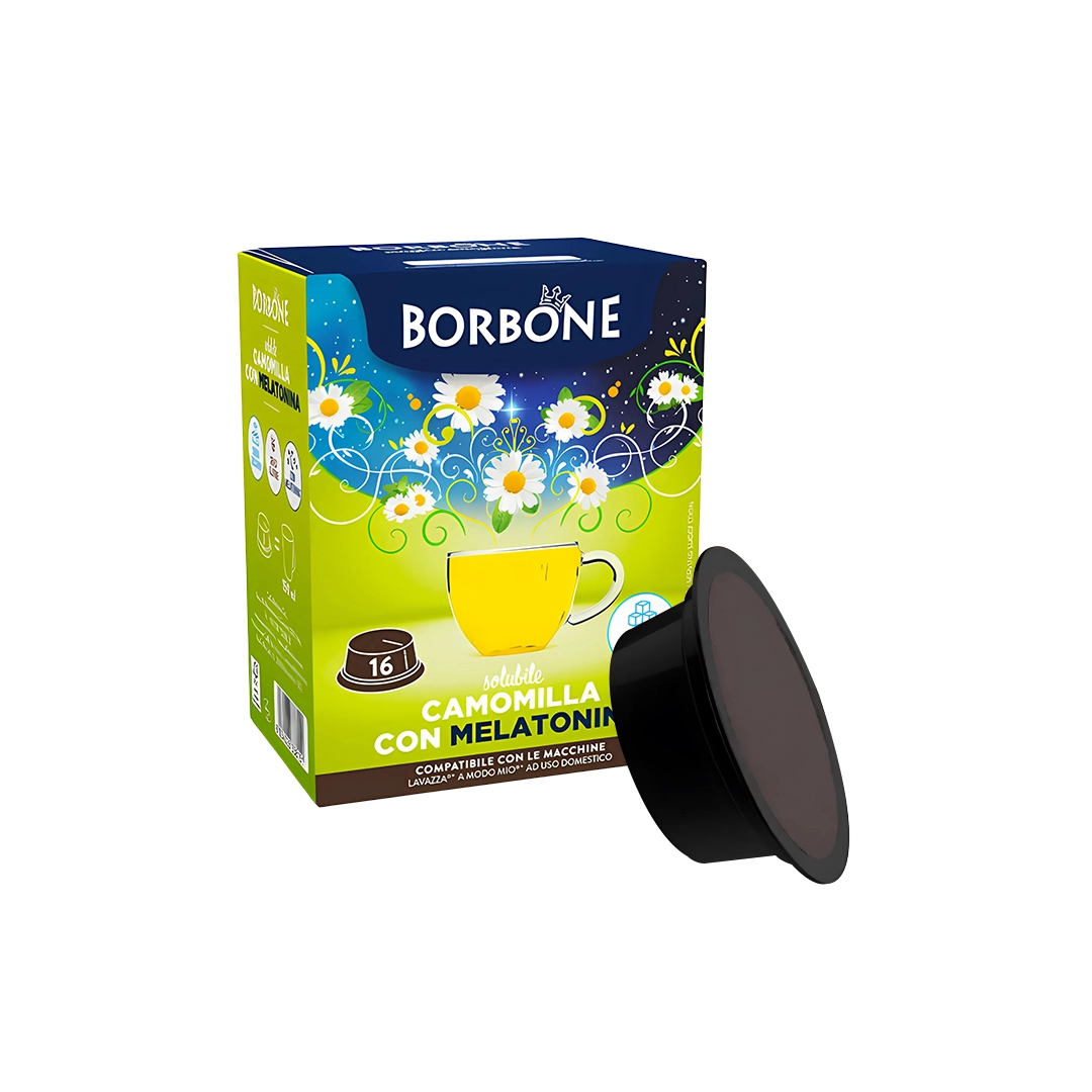 Capsule Borbone Compatibili Lavazza A Modo Mio Camomilla 16