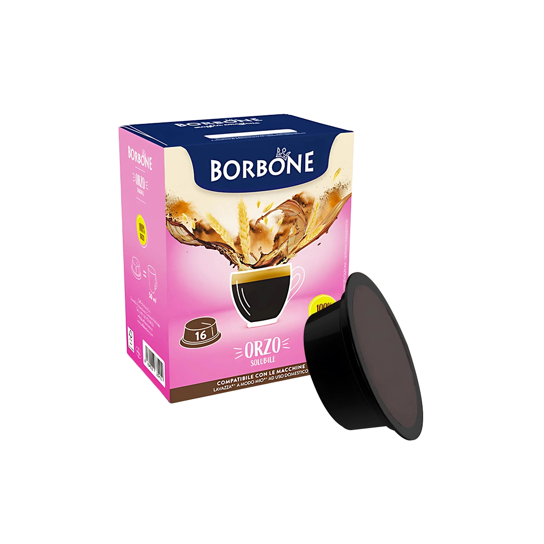 Capsule Borbone Compatibili Lavazza A Modo Mio Caffè Orzo Zero 16