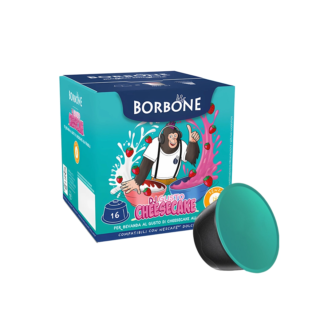 Capsule Borbone Compatibili Dolce Gusto Bevanda Solubile DJ Cheescake 16