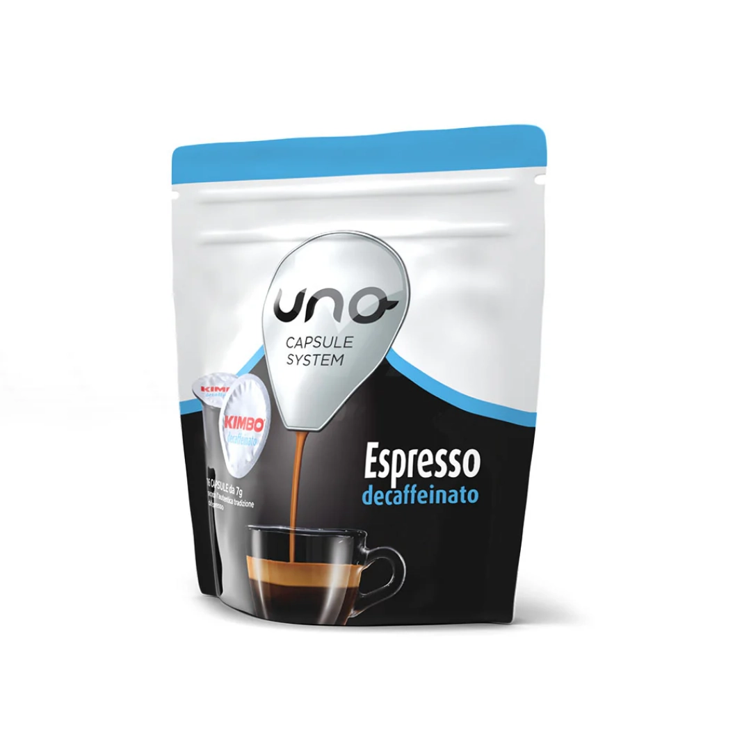 Capsule Kimbo Uno System Decaffeinato 16