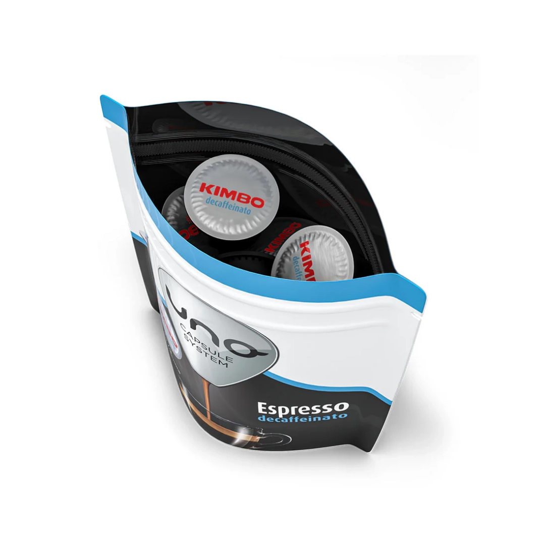 Capsule Kimbo Uno System Decaffeinato 16