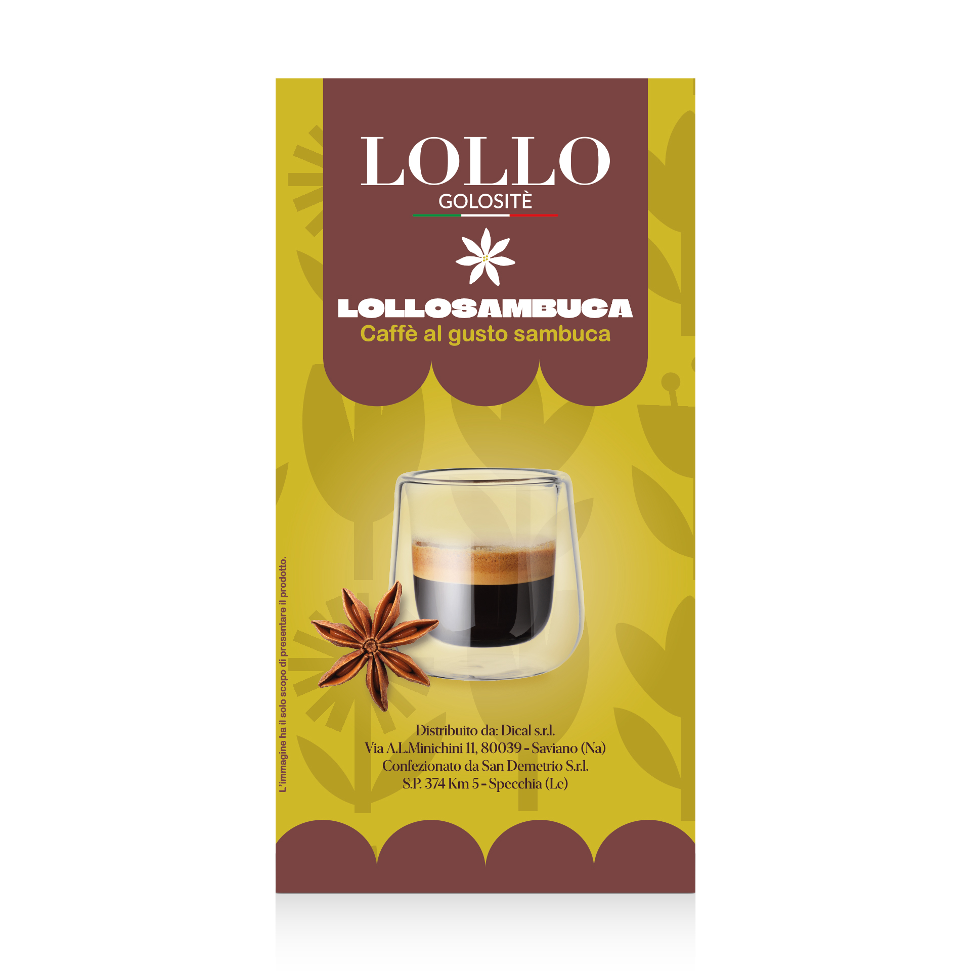 Cialde Lollo Caffè Golositè Caffè e Sambuca 18