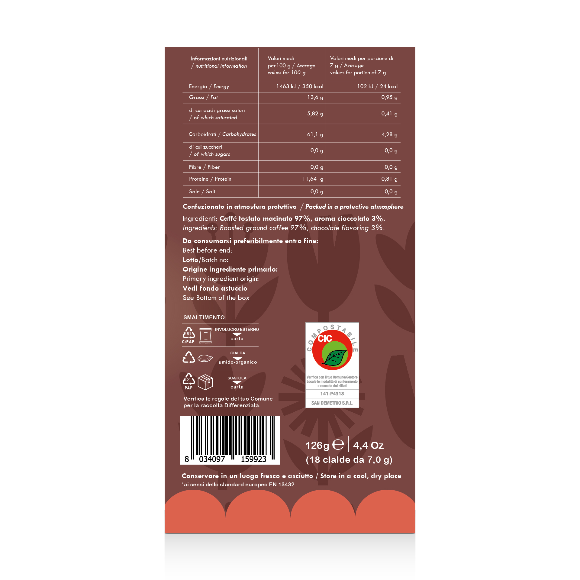 Cialde Lollo Caffè Golositè Caffè e Cioccolato 18
